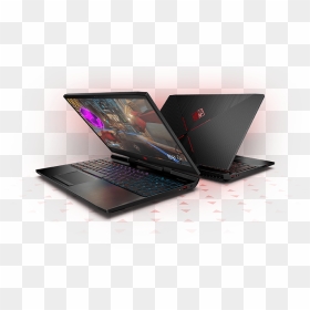 Omen Laptop Front And Back Images , Png Download - Hp Omen 15 Dc, Transparent Png - laptop back png