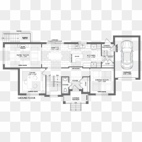Fendi- Ground Floor - Floor Plan, HD Png Download - fendi logo png