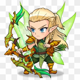 Muofheroes - Cartoon, HD Png Download - legolas png