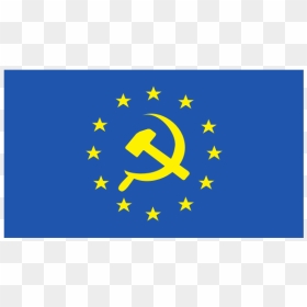 European Union Socialist Flag - Crescent, HD Png Download - communist flag png