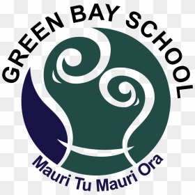Green Bay School Logo Full Greenblue - Green Bay School, HD Png Download - green bay logo png