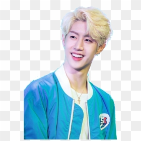 Got7 Mark Blonde Hair, HD Png Download - got7 mark png