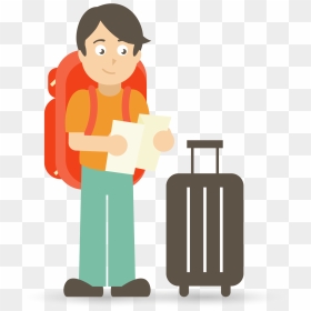 Travel Insurance Clipart Health Service - Traveler Clipart, HD Png Download - traveling png