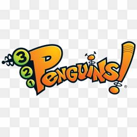 Logopedia - 3 2 1 Penguins Teaser, HD Png Download - penguins logo png