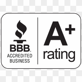 Better Business Bureau Logo - Bbb A+ Logo Vector Black White, HD Png Download - better business bureau png