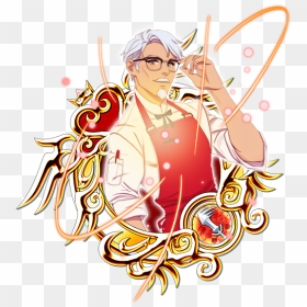 Kh3 Sora Second Form, HD Png Download - colonel sanders png