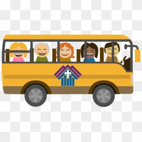 Traveling Together Bus, HD Png Download - traveling png