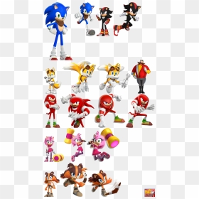 Click For Full Sized Image Character Portraits - Sonic Dash 2 Sonic Boom Sonic, HD Png Download - sonic boom png