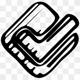 Foursquare Sketched Logo Outline - Emblem, HD Png Download - foursquare logo png