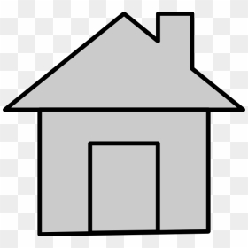Gray House Clipart Png Freeuse Library Gray House Icon - Gray House Clip Art, Transparent Png - gray line png