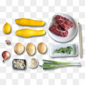 Steak & Summer Squash Kabobs With Blue Cheese Potato - Recipe, HD Png Download - potato salad png