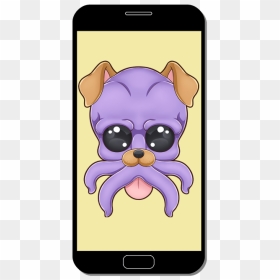 Snaps From Mind Flayer - Cartoon, HD Png Download - dog snapchat filter png