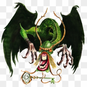 Illustration, HD Png Download - green dragon png