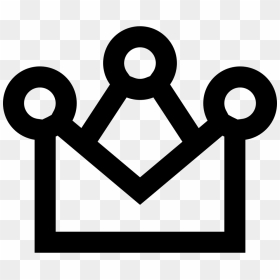 Crown - Roi Icone, HD Png Download - crown doodle png