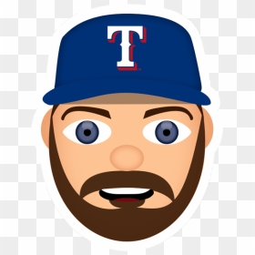Texas Rangers Sticker - Emoji For Chicago Cubs Players, HD Png Download - texas rangers png