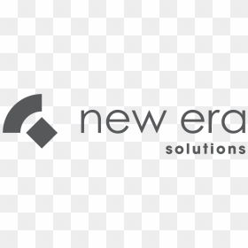 New Era Solutions - Black-and-white, HD Png Download - new era logo png