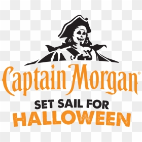Captain Morgan Halloween Logo - Captain Morgan, HD Png Download - captain morgan logo png