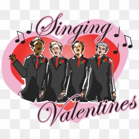 Valentine Heart Background - Singing Valentines, HD Png Download - facebook heart png