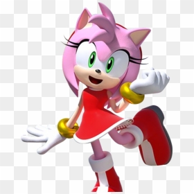 Quotation1 - Team Sonic Racing Amy Rose, HD Png Download - sonic running png