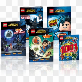 Lego Dc Comics Super Heroes Books, HD Png Download - dc comics png