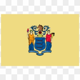 Us Nj New Jersey Flag Icon - New Jersey State Flag, HD Png Download - american flag emoji png