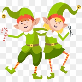 Christmas Elf Transparent Png - Elves Clipart, Png Download - christmas elf png