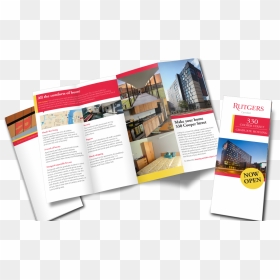 Residence Life Brochure , Png Download - Flyer, Transparent Png - brochure png