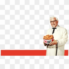 Died December 16, 1980 In Loucolonel Sanders Born Harland - Colonel Sanders Chicken, HD Png Download - colonel sanders png
