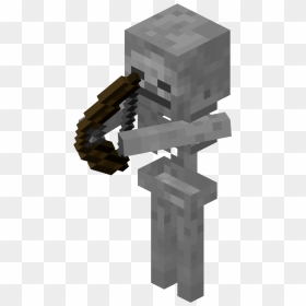Minecraft Spider Skeleton Mob Herobrine - Minecraft Skeleton Transparent Png, Png Download - minecraft herobrine png