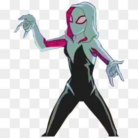 Marvel Ultimate Spider Man Spider Gwen, HD Png Download - spider gwen png