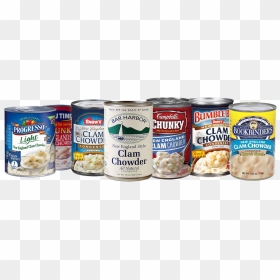 Transparent Clams Png - Progresso Soup Can, Png Download - soup can png