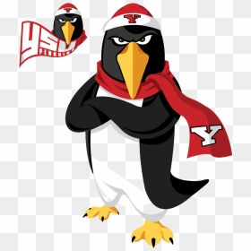 Youngstown Penguins , Png Download - Youngstown State University Penguin, Transparent Png - penguins logo png