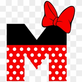 Craft, Fourth Birthday, Free, Mickey Mouse, Text Photo, - Letter M Mickey Mouse, HD Png Download - minnie mouse ears png