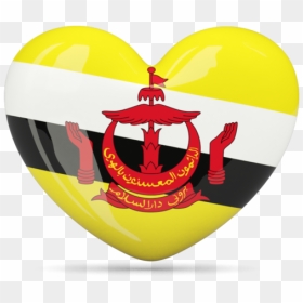Download Flag Icon Of Brunei At Png Format - Brunei Darussalam Flag, Transparent Png - red heart icon png