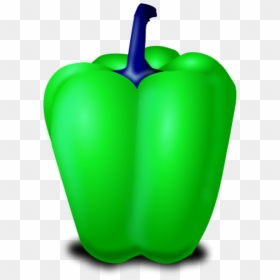 Vector Clip Art - Pepper Clip Art, HD Png Download - green pepper png