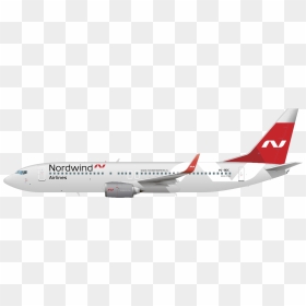 Boeing 737-800ng - Nordwind Airlines A380, HD Png Download - boeing png