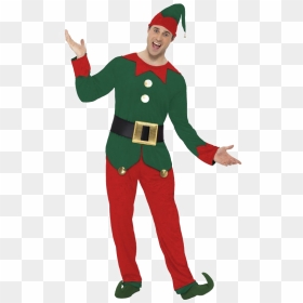 Christmas Elf Costume Male , Png Download - Elf Costumes, Transparent Png - christmas elf png
