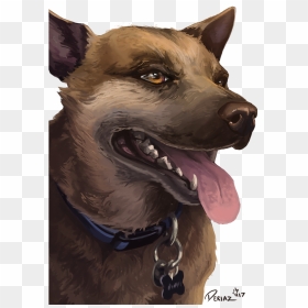 Edgar Speedpaint - Companion Dog, HD Png Download - dog snapchat filter png