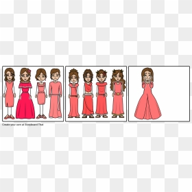 Cartoon, HD Png Download - prom dress png