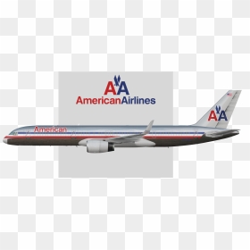 American Airlines Boeing 757-200 - Boeing 757 200 Tail, HD Png Download - boeing png