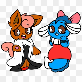 Juni And Chase In Prom Dresses By Puddingcustard1234 - Cartoon, HD Png Download - prom dress png