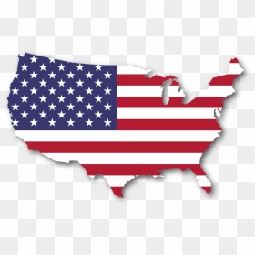 Picture - Us Map And Flag, HD Png Download - arizona flag png