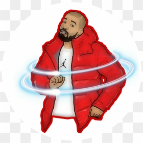 #drake #rapper #toronto #raptors #airjordan - Cool Wallpapers To Draw, HD Png Download - drake sitting png