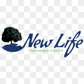 New Life Foursquare Church - Tree, HD Png Download - foursquare logo png