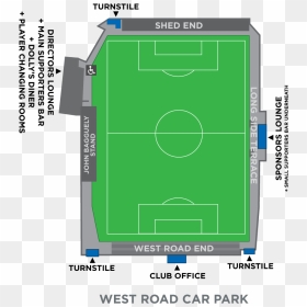 Football Stadium Site Plan, HD Png Download - football stadium png