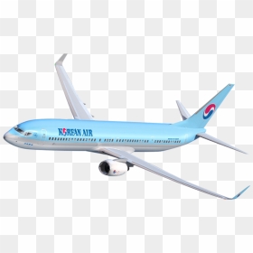 Korean Air Boeing 737 800, HD Png Download - boeing png