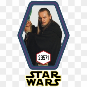 Qui-gon Jinn Theme - Hero, HD Png Download - qui gon jinn png