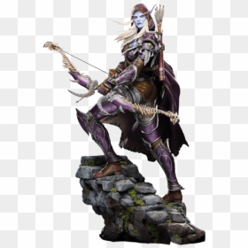 Statuette Sylvanas World Of Warcraft, HD Png Download - sylvanas png
