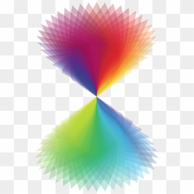 Rainbow Hourglass Clip Arts - Rainbow Hourglass, HD Png Download - hourglass icon png