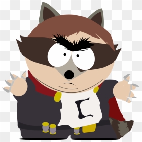 Eric Cartman As "the Coon - South Park Cartman Hero, HD Png Download - eric cartman png
